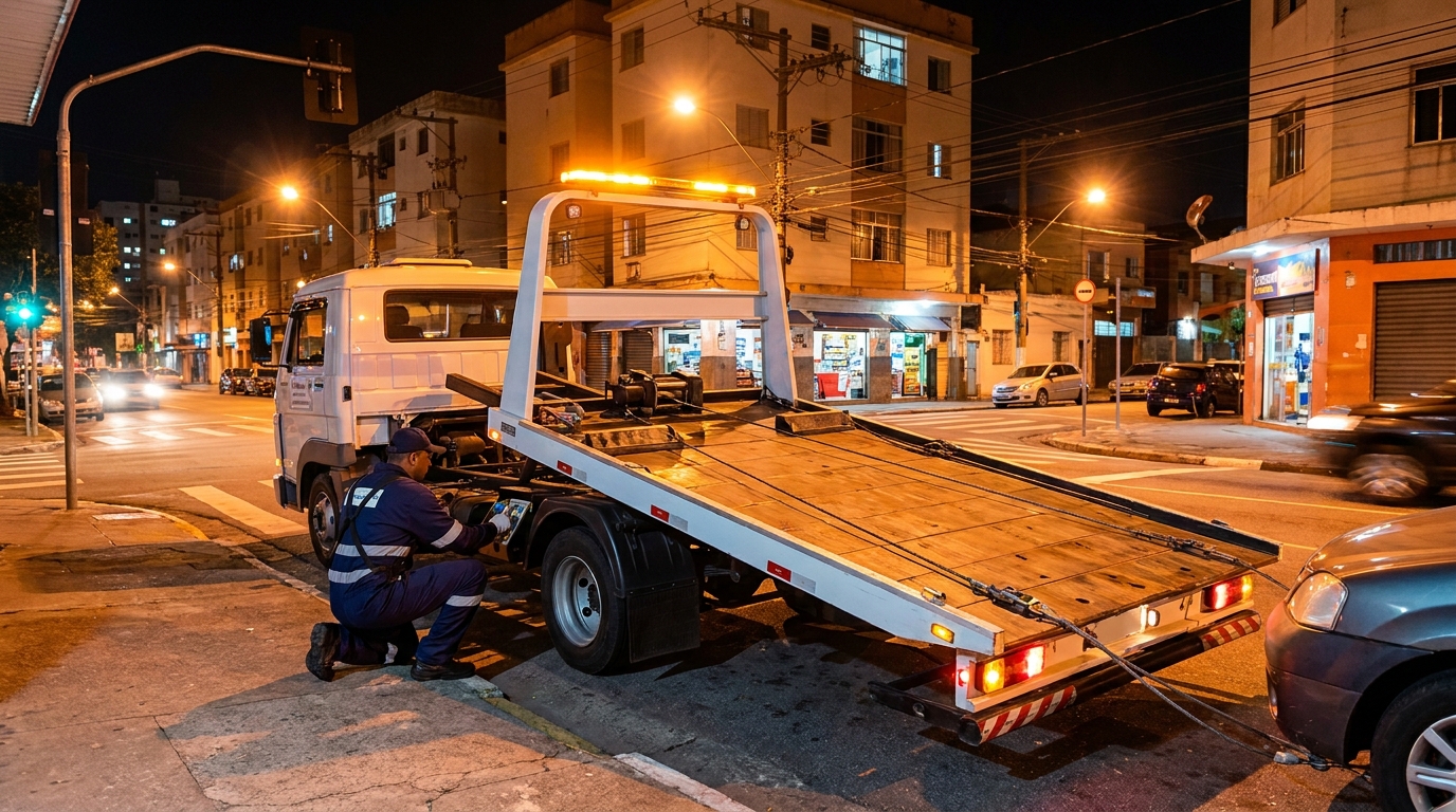 Guincho 24h profissional em Ponta Grossa‑PR
