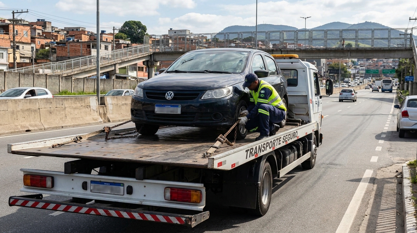 Logística para Veículos Parados em Ponta Grossa‑PR